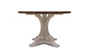 SW4010 Wooden Dining Table With Wooden Legs Rou