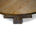 SW5210 Round Wooden Dining Table With Wooden Legs