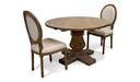 SW5210 Round Wooden Dining Table With Wooden Legs