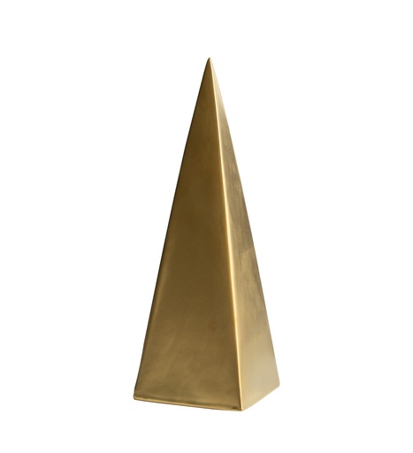 [FAD2041A Golden Triangle Decoration (9.5*9.5*28cm       ] Golden Triangle Decoration-A