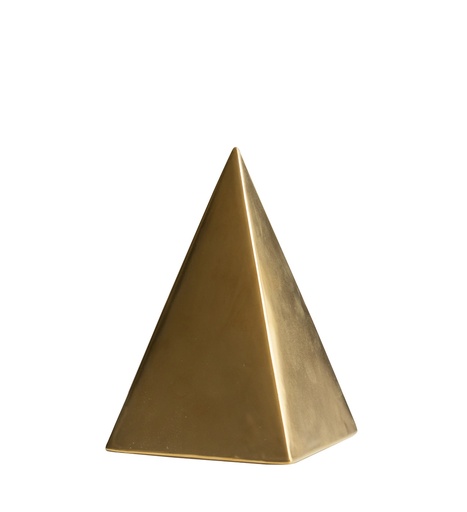 [FAD2041C Golden Triangle Decoration(11.2*11.2*18cm      ] Golden Triangle Decoration-C