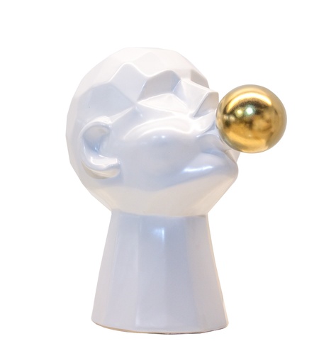 [FAD2043A Spit Bubbles DecorationWhite(29*18.3*30.5cm   ] Spit Bubbles White