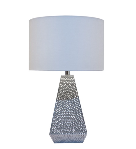 [Alan Table Lamp-Silver 38x38x70cm-[L21016C]] Alan Table Lamp-Silver