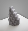 Grey Geometric Decoration-B