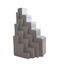 Grey Geometric Decoration-B