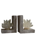 Crystal Flower Book-End