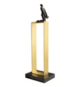 Man On Square Shelf Decoration-A