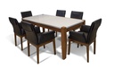 Harper Dining Table White Walnut