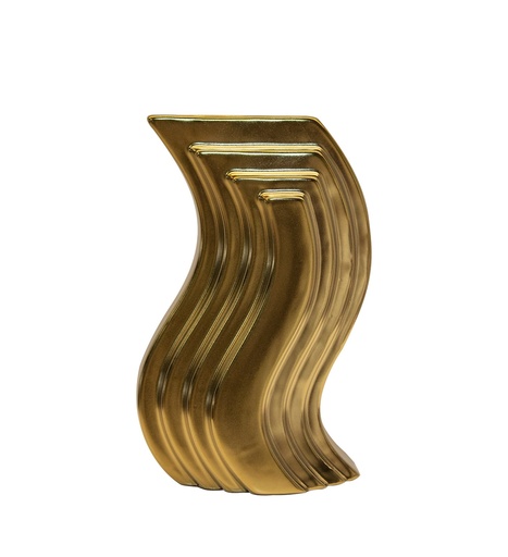[FAD2030A Gold Geometric Decoration(25*8*28cm] Gold Geometric Decoration-A