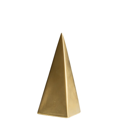 [FAD2041B Golden Triangle Decoration (8.2*8.2*21.5cm] Golden Triangle Decoration-B
