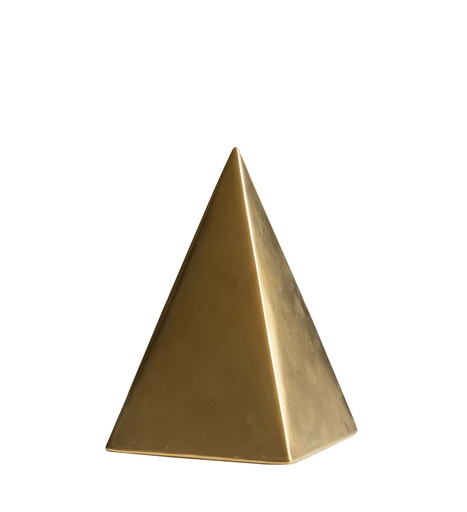 [FAD2041C Golden Triangle Decoration(11.2*11.2*18cm] Golden Triangle Decoration-C