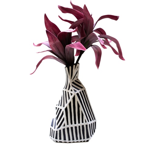 [FAD21045B Hand Grinding Vase (26*15*45cm] Hand Grinding Vase-B