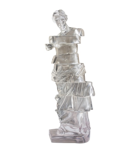 [FBSZ2012C Cutting VenusTransparent(16*16*42cm          ] Transparent Venus Lady Decoration