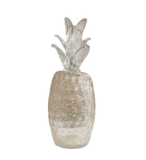 [FBZS1901B Glass Pineapple Decoration(11.5*11.5*31cm] Glass Pineapple Decoration-B