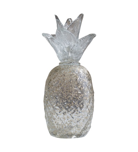 [FBZS1901C Glass Pineapple Decoration(10.5*10.5*26cm     ] Glass Pineapple Decoration-C