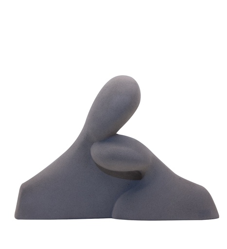 [FCSZ2134A Sandstone Double DecorGray(35.5*10.5*24.5cm] Sandstone Double Decor Gray